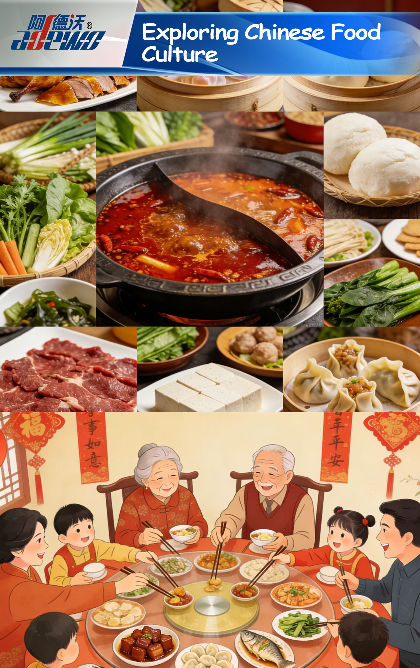 Explorans Chinese Food Culture: Iter per Saporem et Traditionem