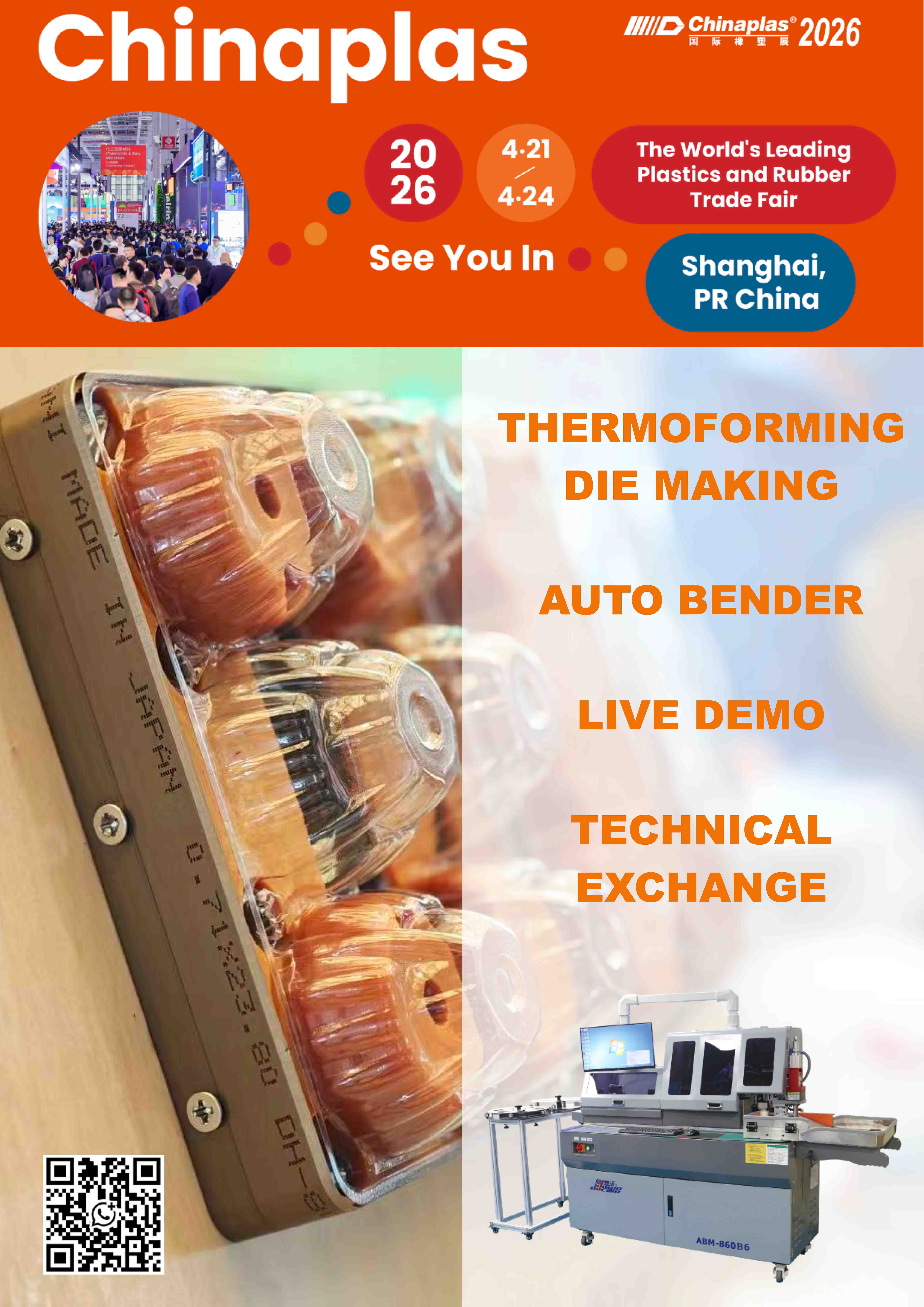 Chinaplas 2026: Die Faciens Solutiones pro Package Thermoforming