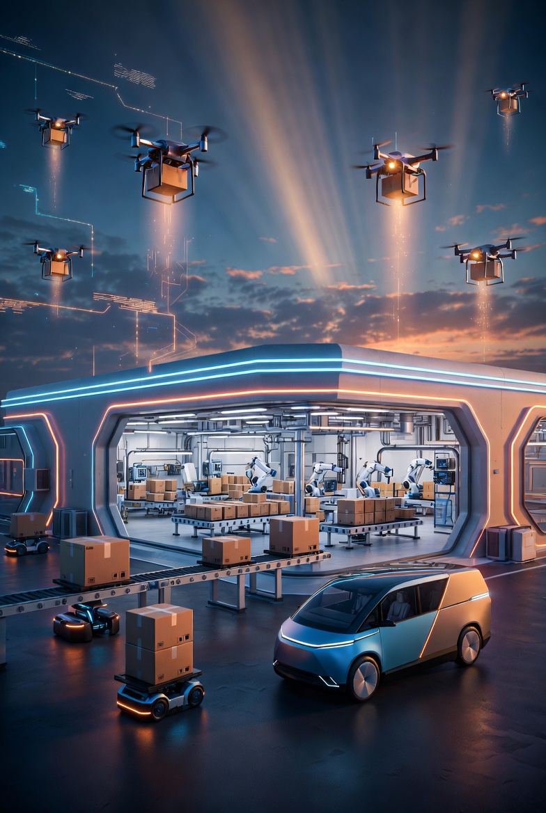 Quam autonoma Packaging Factories Delivery transfigurat