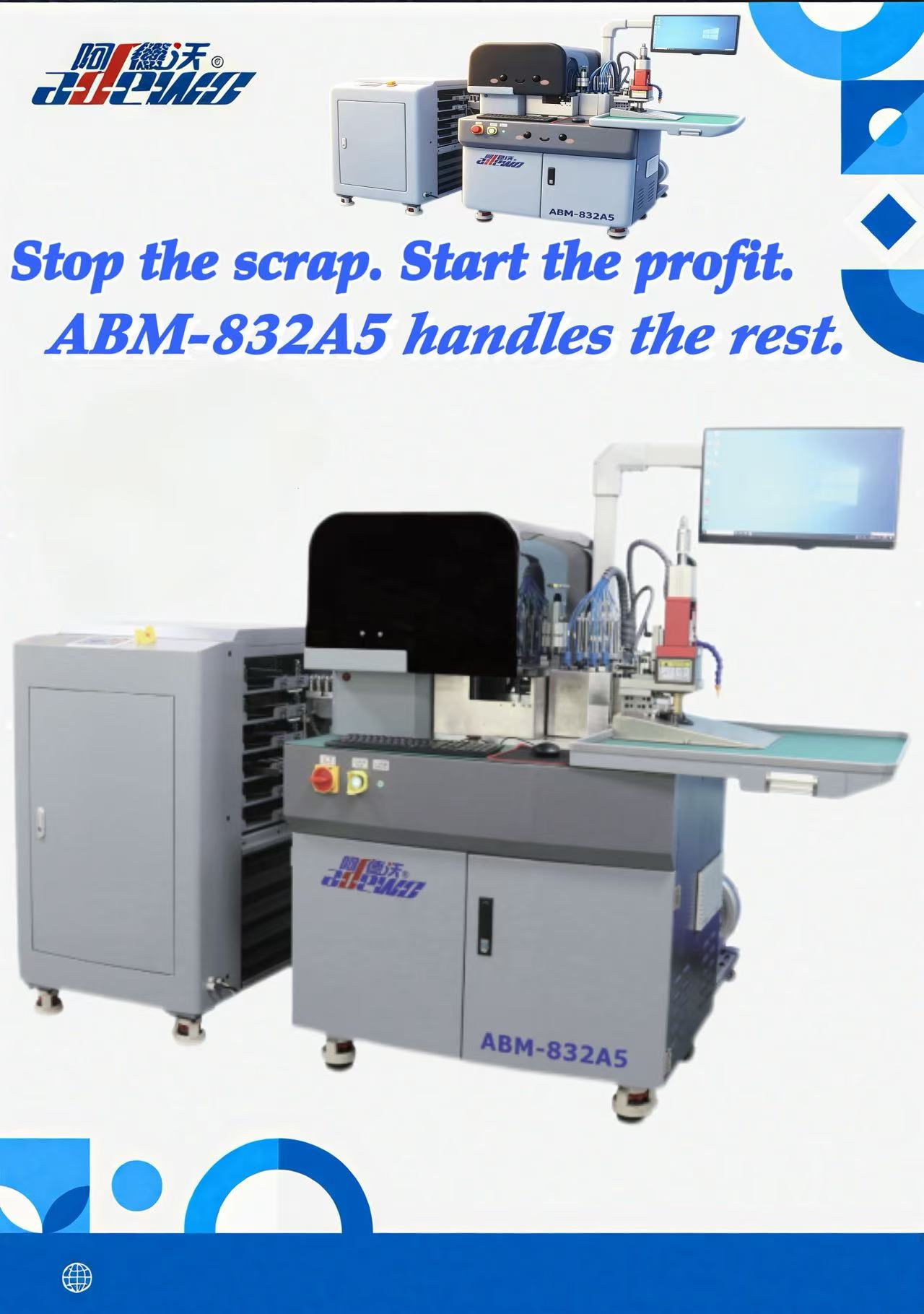 Adhuc obluctans Paper Cracking? ABM-832A5 Combo Bender Fixes It.