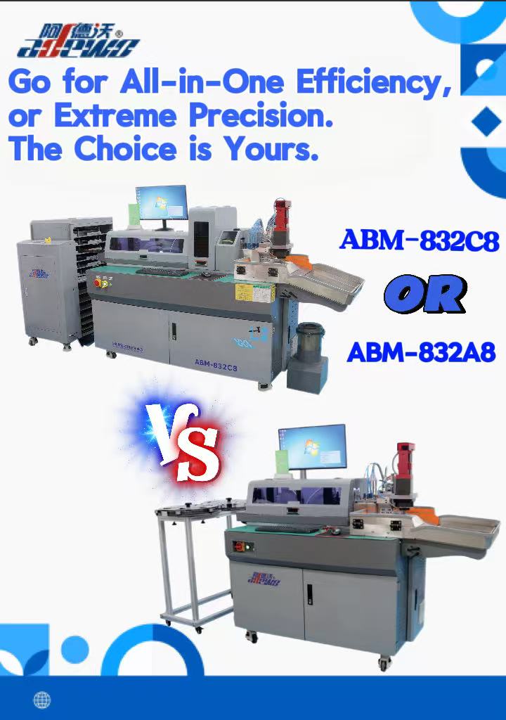 ABM-832A8 & 832C8 Benders High Formabilitas: Vade ad omnes in unum Efficientiam, seu Extremam Praecisionem. Arbitrium tuum est.