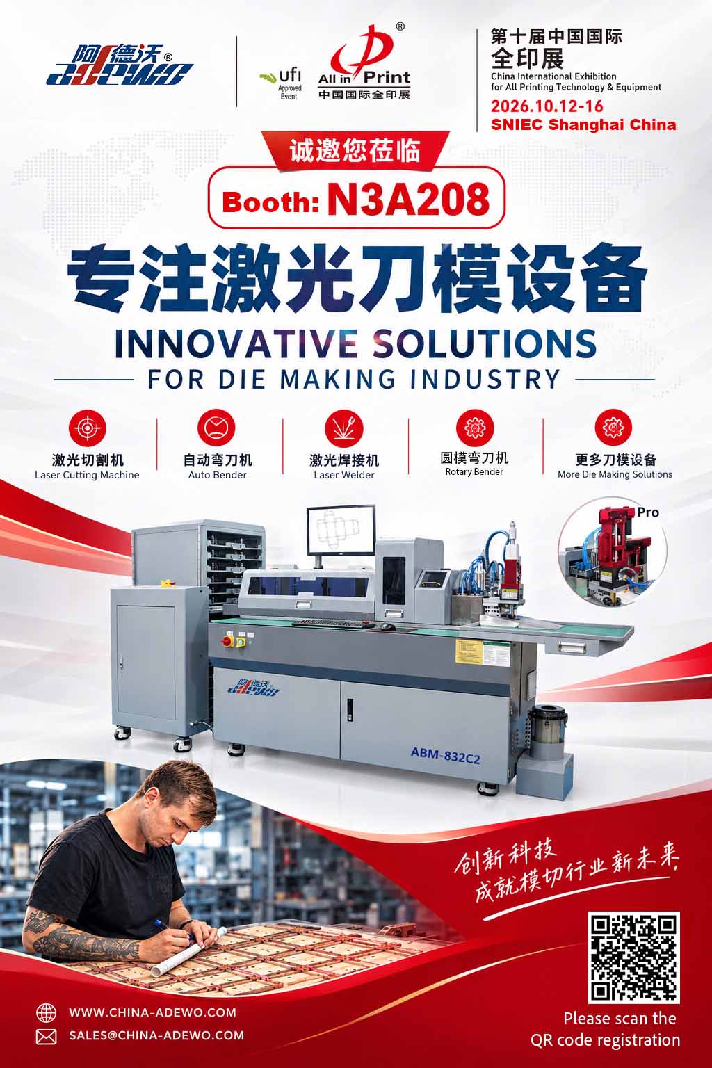 Adewo ad Tabs Die-Conficiendi Automation apud omnes in Print Sinis MMXXVI 