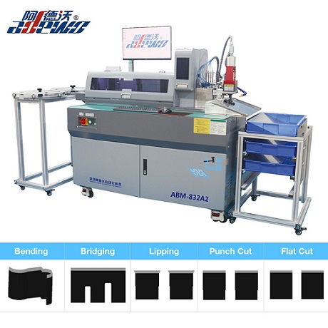 ABM-832A2 Auto Bender Machina pro Shoe & Leather Cutting Die Faciens
