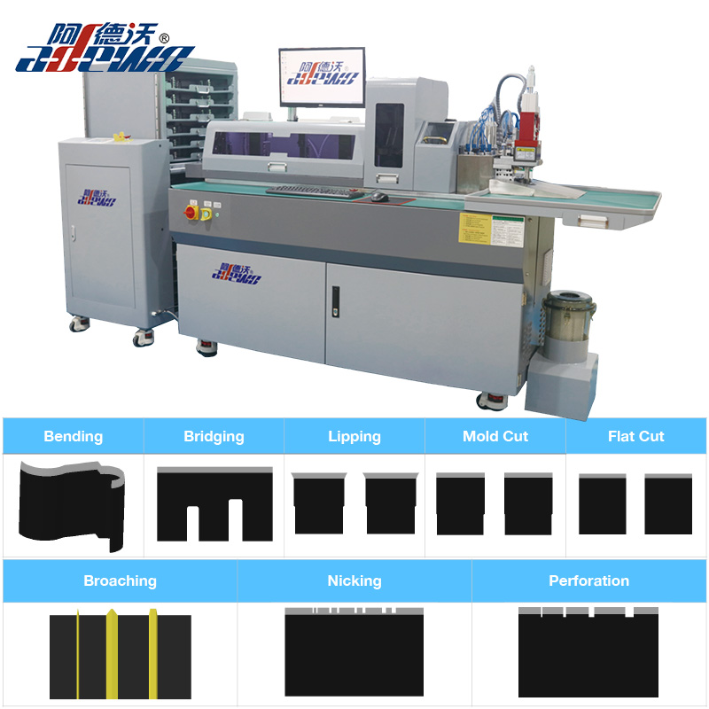 ABM-832C2 Multi-Function Steel Rule Die Auto Bender Machina for BobST-Certified Die Makers