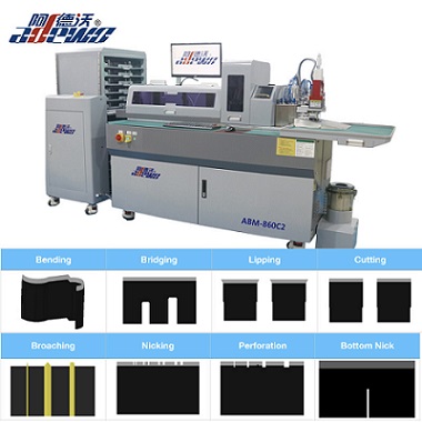 ABM-860C2 High Rule Automatic Die Board Flexing Machina – Regula Flexibilis Processing System