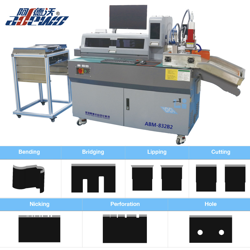Die Boards mori faciens Auto Bender Machina