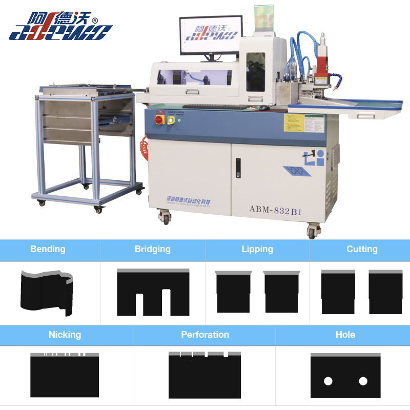 Packaging boxes Steel Rule Auto Bender Machine